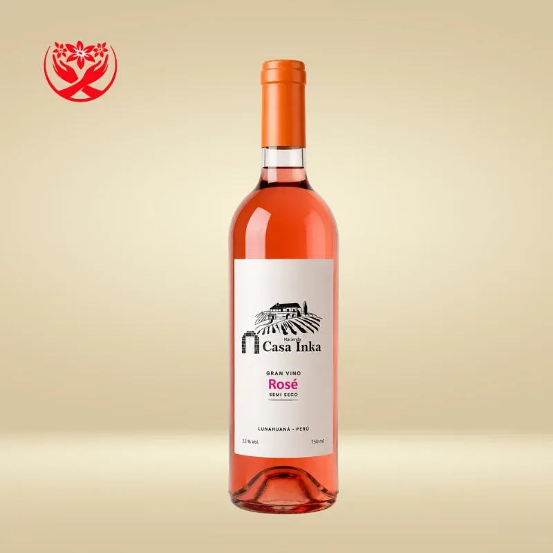 Vino Rose Casa Inka 750 Ml